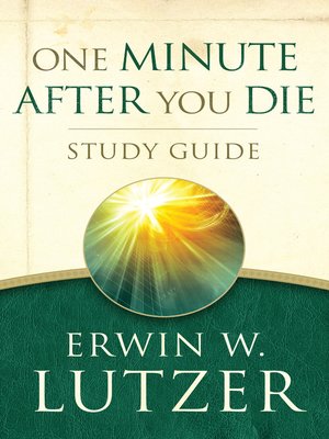 cover image of One Minute After You Die STUDY GUIDE